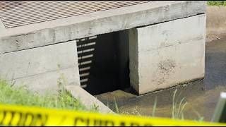 Arkansas girl swept into storm drain during heavy rain rescued safely