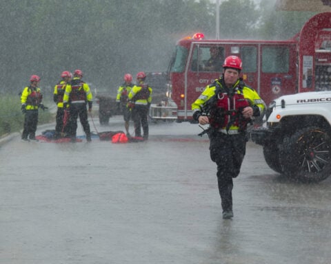 Flooding forces evacuations in parts of South Texas as slow-moving storms swamp the region