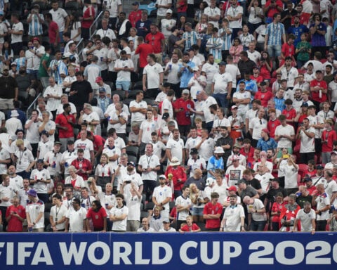 The Latest: Argentina and England revive their fierce rivalry in the World Cup semifinal