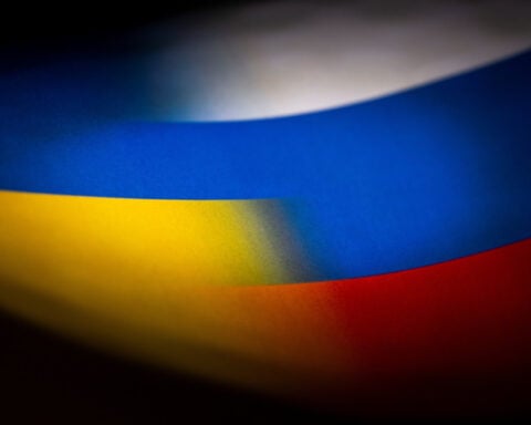 Missiles strike Kyiv districts, alert later lifted, officials say
