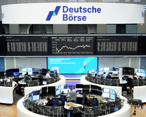 European shares muted as investors weigh earnings, Mideast conflict