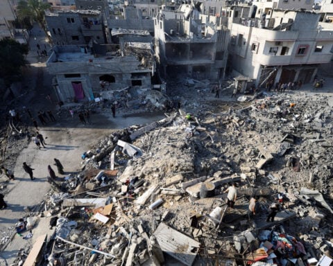 Escalating Israeli strikes kill five people in Gaza, medics say