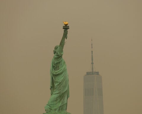 Soccer-Rain expected to dissipate wildfire smoke in New York before World Cup final but risks remain