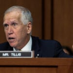 Tillis: I won't vote for Blanche until he meets with Epstein victims