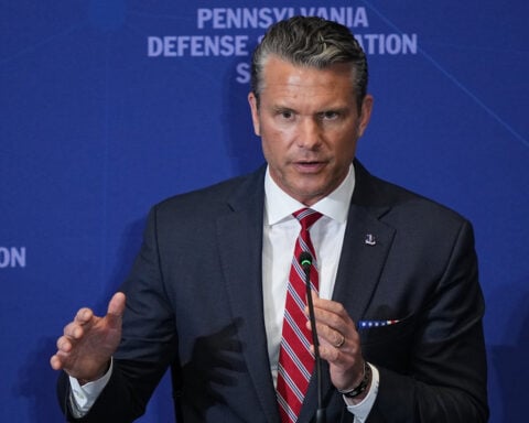 Hegseth again backs a low-altitude military flyover as maneuvers draw scrutiny