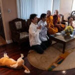 How a 2,300-mile Walk for Peace thrust a Texas monk and his rescue dog into the spotlight