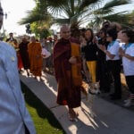 How a 2,300-mile Walk for Peace thrust a Texas monk and his rescue dog into the spotlight