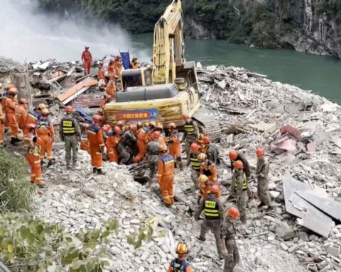 Landslide in China's Chongqing kills at least 8 and leaves 34 missing