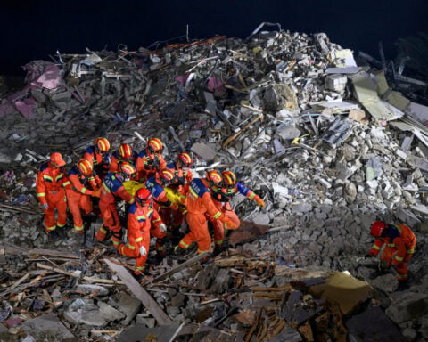 Landslide kills eight in southwest China's Chongqing, 34 still missing
