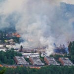 More than 100 homes destroyed in Norway fire