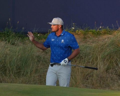 DeChambeau penalized 2 shots at British Open after Herbert and Burns shoot 62s in wild 2nd round