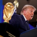 Soccer-Trump back in World Cup spotlight after starring role in tournament's controversies