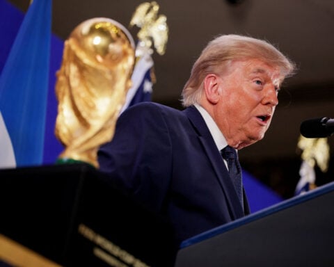 Soccer-Trump back in World Cup spotlight after starring role in tournament's controversies