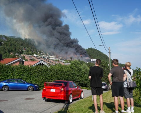 Massive fire becomes Norway's largest in modern times after destroying more than 100 homes