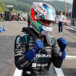 Mercedes driver Kimi Antonelli qualifies on pole for F1's Belgian Grand Prix