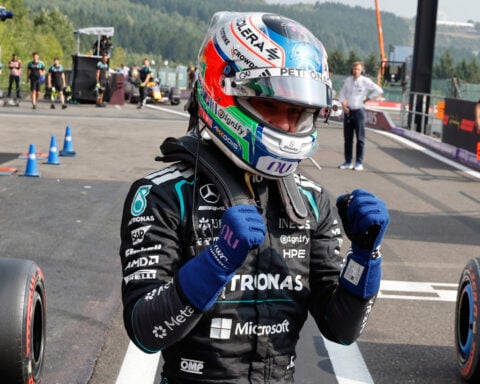 Kimi Antonelli beats Red Bull's team effort to qualify on pole for F1's Belgian Grand Prix