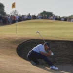 DeChambeau feels the love from fans at the British Open and stays in contention for claret jug