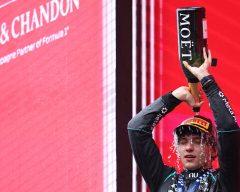 Kimi Antonelli wins Belgian Grand Prix for a big F1 title boost after George Russell out
