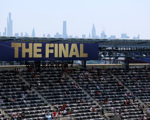 Soccer-With security lines and star-studded spectacle, World Cup prepares for final showdown