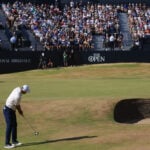 Scottie Scheffler gets bad bounces and a big break. It adds to a close call at British Open