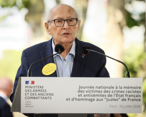 France commemorates the Vel d’Hiv roundup after a Paris plaque honoring rescuers is vandalized