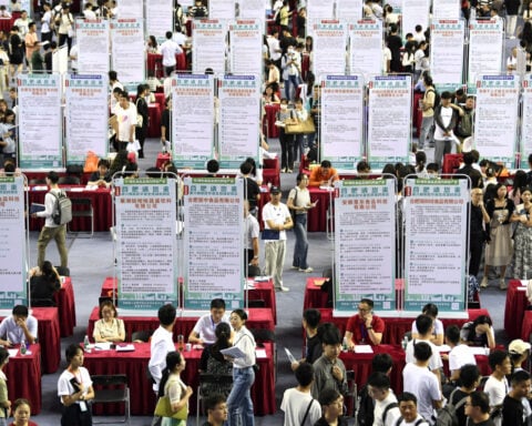 China's youth jobless rate falls to 12-month low in June