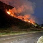 Firefighters battle blaze on Arthur’s Seat in the heart of Edinburgh