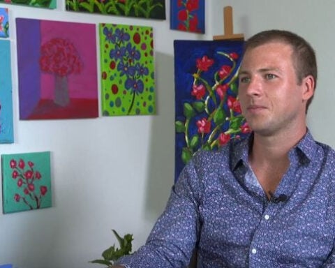 From welding muffler shop scraps to working internationally, artist's journey is one of resilience