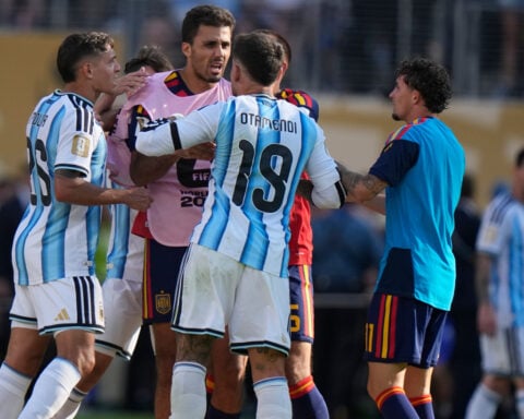 FIFA investigates Argentina players confronting Spain’s on-field World Cup celebrations