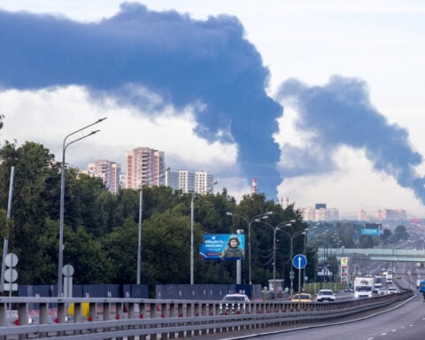 Three Chinese injured in drone attack on Moscow
