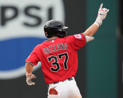 Power surge: Guardians hit 7 homers against Twins, 1 short of franchise record