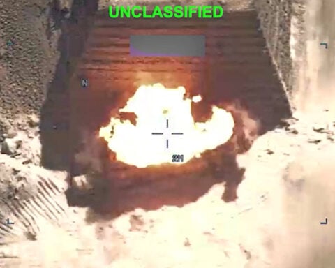 US military completes its latest strikes on Iran, marking the 10th successive night of attacks