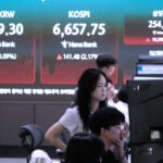 Asian shares mostly gain and South Korea and Japan recover some losses from AI stock sell-offs