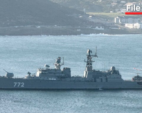 Russian warship conducts live-fire exercise off UK as new PM Burnham reaffirms support for Kyiv