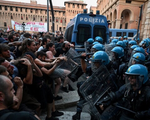 Italy's Meloni calls for 'truth' on Bologna arrest death, condemns clashes