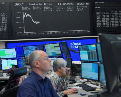 Stocks jump with chipmakers; oil rises to 5-week high