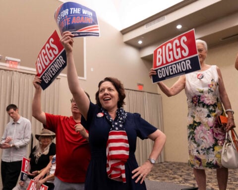 Democrats bank on Republicans nominating far-right primary candidates in swing state Arizona