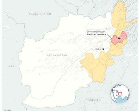 Rescuers in Afghanistan search for scores missing after floods kill at least 23