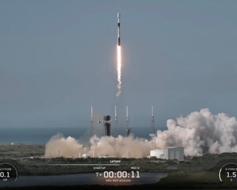 Private mission launches to extend life of out-of-gas communication satellites