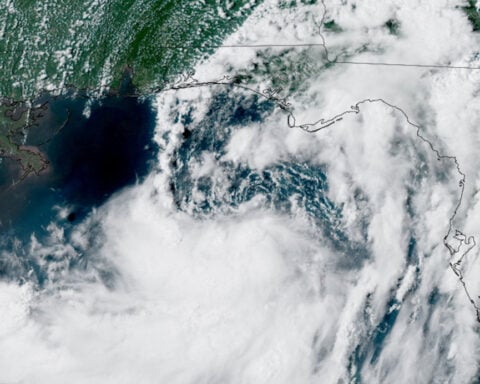 Tropical Storm Bertha churning off US Gulf Coast
