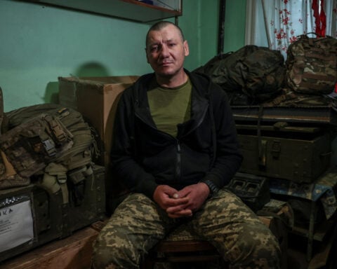 A year in a foxhole: Ukrainian soldier survives beneath the front line