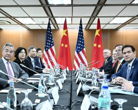 Rubio holds talks with China's Wang Yi as regional powers join ASEAN meet