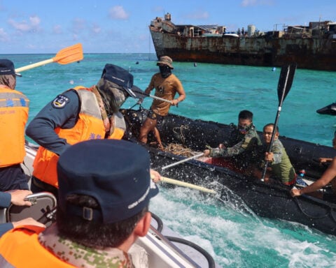 Australia's Wong says region faces choice about its response to South China Sea 'aggression'