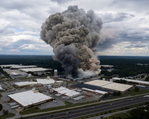 Overstored pool chemicals and corroded sprinklers led to Georgia chemical plant fire, report says
