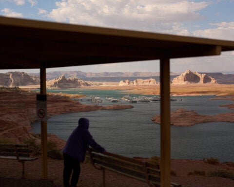 As Lake Powell shrinks, marinas are having to adapt to dwindling water levels
