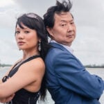Rei Ami from 'KPop Demon Hunters' and comedian Ken Jeong take a bite out of 'Shark Week'