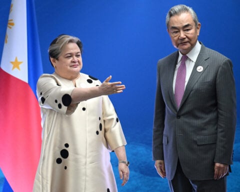 Philippine, Chinese foreign ministers trade protests over South China Sea encounter