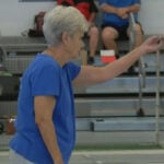 Wisconsin town welcomes the greatest woman horseshoe player