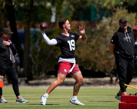 Cardinals sign QB Carson Beck to rookie deal as they prepare to open training camp
