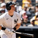 Triolo, Mangum lift Pirates over Yankees 5-3 in doubleheader opener after Cole strikes out 11